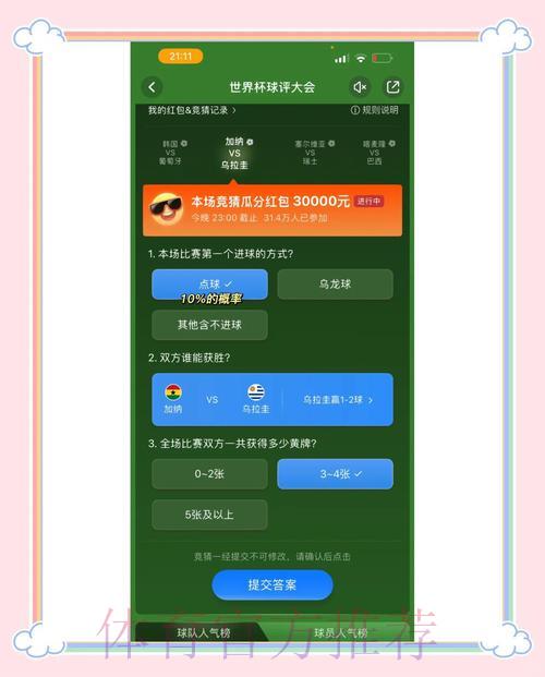 深度剖析世界杯竞猜APP平台全功能详解